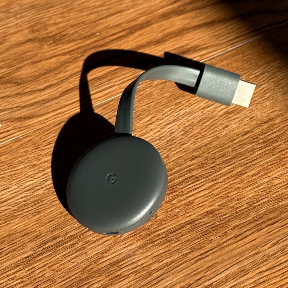 Google Chromecast Streaming Device - Black